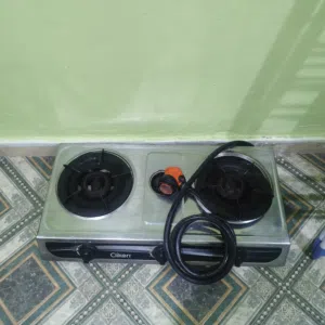 Stove with full cylinder