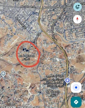 أرض مميزة 750م الدمينه غرب عمان فلل سكن خاص مستوية حي راقي بسعر مغري