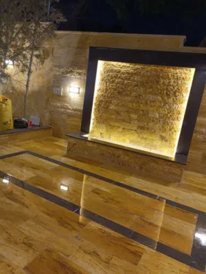 نوافير وشلالات باربكيو جميع انواع الحجر البناء وديكورات اللاستفار الاتصال و واتس اسعار حرق