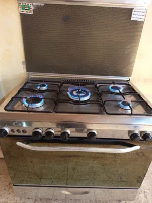 فرن غاز خمس عيون ستانلس ستيل