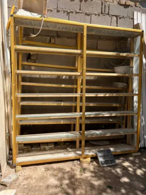 رفوف المنيوم اصلي