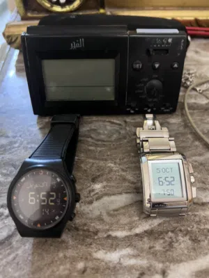 ساعة الفجر ستانلس ساعة الفجر بلاستيك ساعتين بسعر ساعة