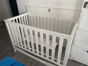 Baby Bed with protection around it(Made from wood)