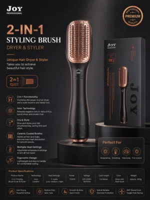 JOY HAIR DRYER &STYLER