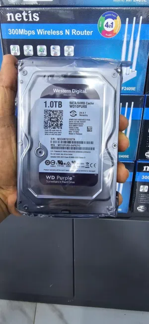 القرص الصلب  WD Purple مثالي لكاميرات المراقبة
