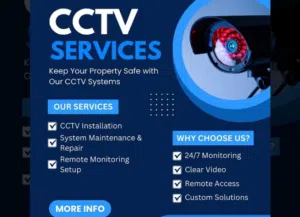 Sharjah Police Approved CCTV Camera Installation System for Homes Shop Villas Commercial Buildings