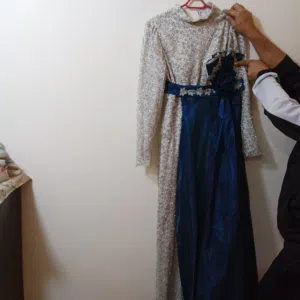 فستان سهرة جديد لبسة وحدة