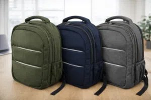 شنطة ظهر رجالي و بناتي أنيقة – خامة قوية مقاومة للماء – متوفرة زيتي وكحلي وسكني واسود