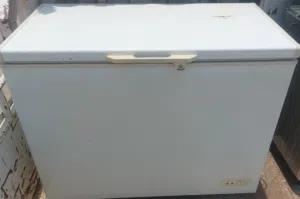 Freezer and  cooking range