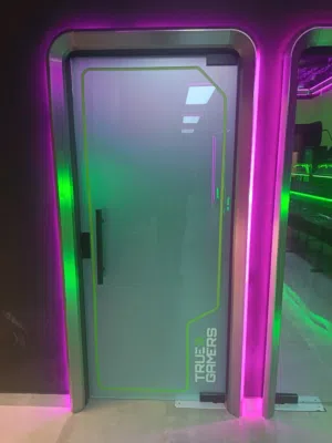 tempered glass office partition