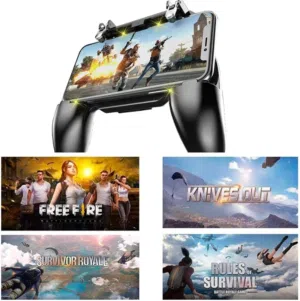 يد تحكم العاب متعددة للجوال (بوبجي - فورت نايت - فري فاير وغيرها)