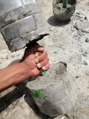 دمبلصات بكافة الانواع من الاسمنت
