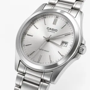 ساعة CASIO  مستعملة بحالة الجديد ، ستانلس رسمية وراقية