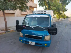 كيا بنجو كبينه وربع موديل 2001 ثلاجة كورية مرخص سنه كاملة تب نضافة للبيع بسعر مغري