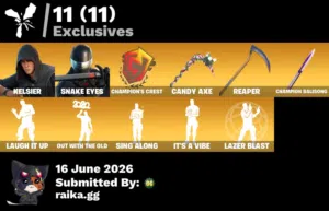 حساب فورت فل معلومات مع اميل أساسي والحساب مربوط سوني وايدي مميز وفيه أشياء بروكت ليق