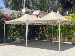 مظلة خيمة كازبو 4.5*3 متر للسيارات للحدائق للمحلات للرحلات للبسطات للروضات سهلة الفتح والتسكير والضب