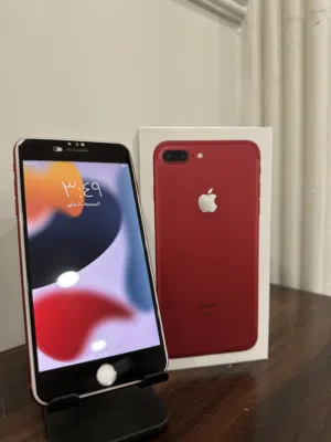 للبيع جهاز ايفون ((7 بلس)) مساحه (((128gb))) بطاريه ((((100))) الجهاز نظيف مافيه خدوش نهائي