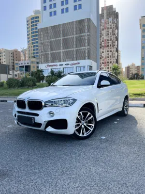 للبيع BMW X6 موديل 2016 صبغ وكاله 6 سلندر كامل المواصفات وارد الغانم شرط الفحص بالكامل