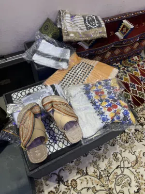 حذا مصنوع باليد+عطور