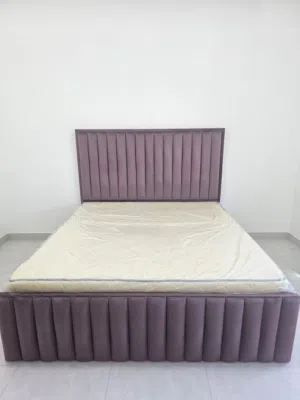 Bed with mattress