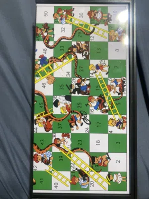 Snakes and Ladders board game