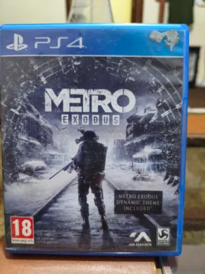 لعبة Metro Exodus – بلايستيشن 4 (مستخدمة نظيفة)
