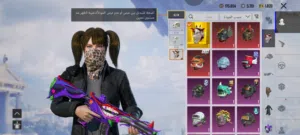 حساب ببجي عرطه