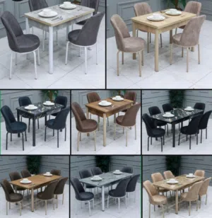 ميز طعام سلايت خشب تركي