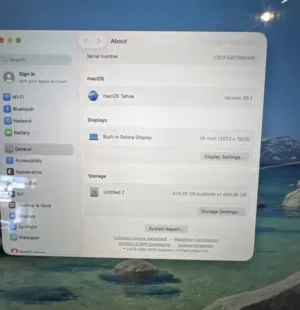 MacBook Pro 2019 16”