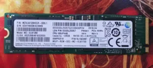 هارد Samsung M.2 128gb NVMe
