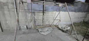 مرجوحه جبيرة حديد شغل اول  للبيع