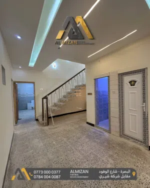 منــــــزل حديث للايجـــــار    موقع مميز في البصرة - مناوي باشا