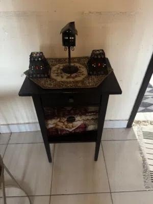 كونسول جانبي خشبي