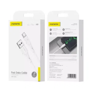 Foneng X81: الفخامة التقنية والشحن الذكي في كابل واحد