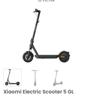 سكوتر شاومي الكهربائي جديد بالكامل  Xiaomi Electric Scooter 5 GL – Brand New, Never Used