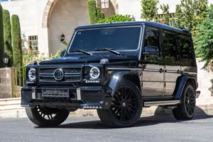 Mercedes G63 2014 Amg ( Original)  Brabus body kit   السيارة بحالة ممتازة جدا و قطعت مسافة 80,000