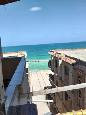 شقه للايجار ترى البحر تاني نمره من البحر