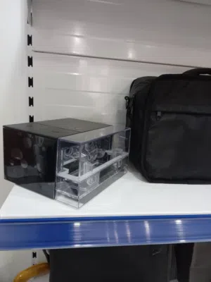 جهاز سباب اكسجين لي راس  صناعه فرنسيه مع الماسك الخاص به جديد نيو