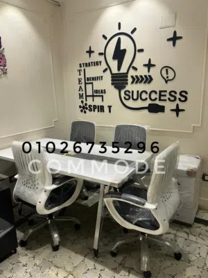 ترابيزة اجتماعات مودرن خشب mdf اسباني مستورد _ اثاث مكتبي _ ميتينج روم meeting table