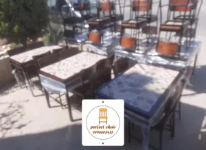 طاولات وجه سيراميك مواصفات عاليه حسب الطلب للمطعم والمقاهي