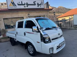 بكب كيا دبل كبين 2019 بريميوم أعلى مواصفات على الفحص الكامل بحالة الوكالة لا يحتاج أي نوع صيانة