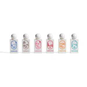 عطور ابراق/ مجموعة الصيف (ابراهيم القرشي) اصلي 6 حبات بروائح مميزة ، الزجاجة الواحدة 10 مل (واتس)