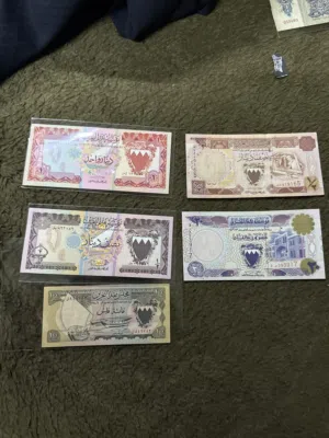 عملات بحرينيه قديمه بحاله فوق الممتازه