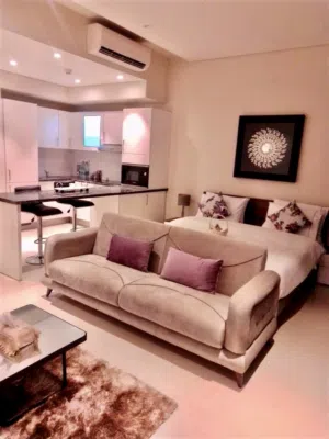Studio apartment in Jebel Sifah Heights with beautiful Golf view