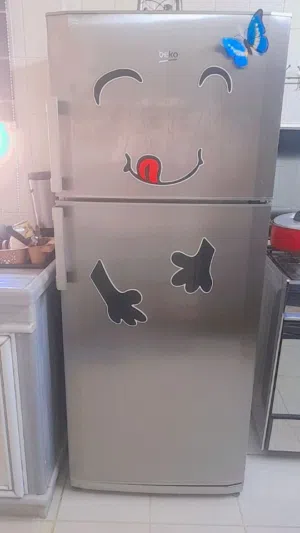 تلاجة بيكو بحاله ممتازه للبيع