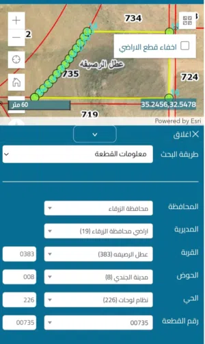 Residential Land for Sale in Zarqa Russayfah