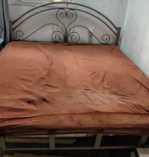 double bed with mattress 20 kd