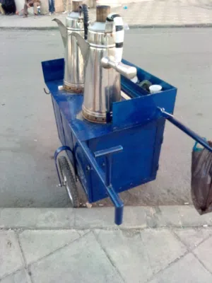عربية قهوة صب