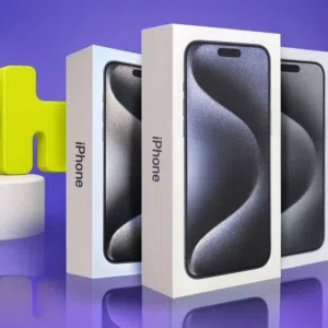 iphone 15 pro max (256GB)  ايفون 15 برو ماكس جديد كفالة لمدة 12 شهر