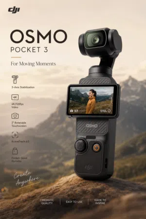 DJI Osmo Pocket 3 جديد كليًا